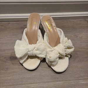 Knotted Heel Sandals